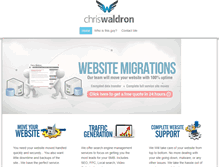 Tablet Screenshot of chriswaldron.com